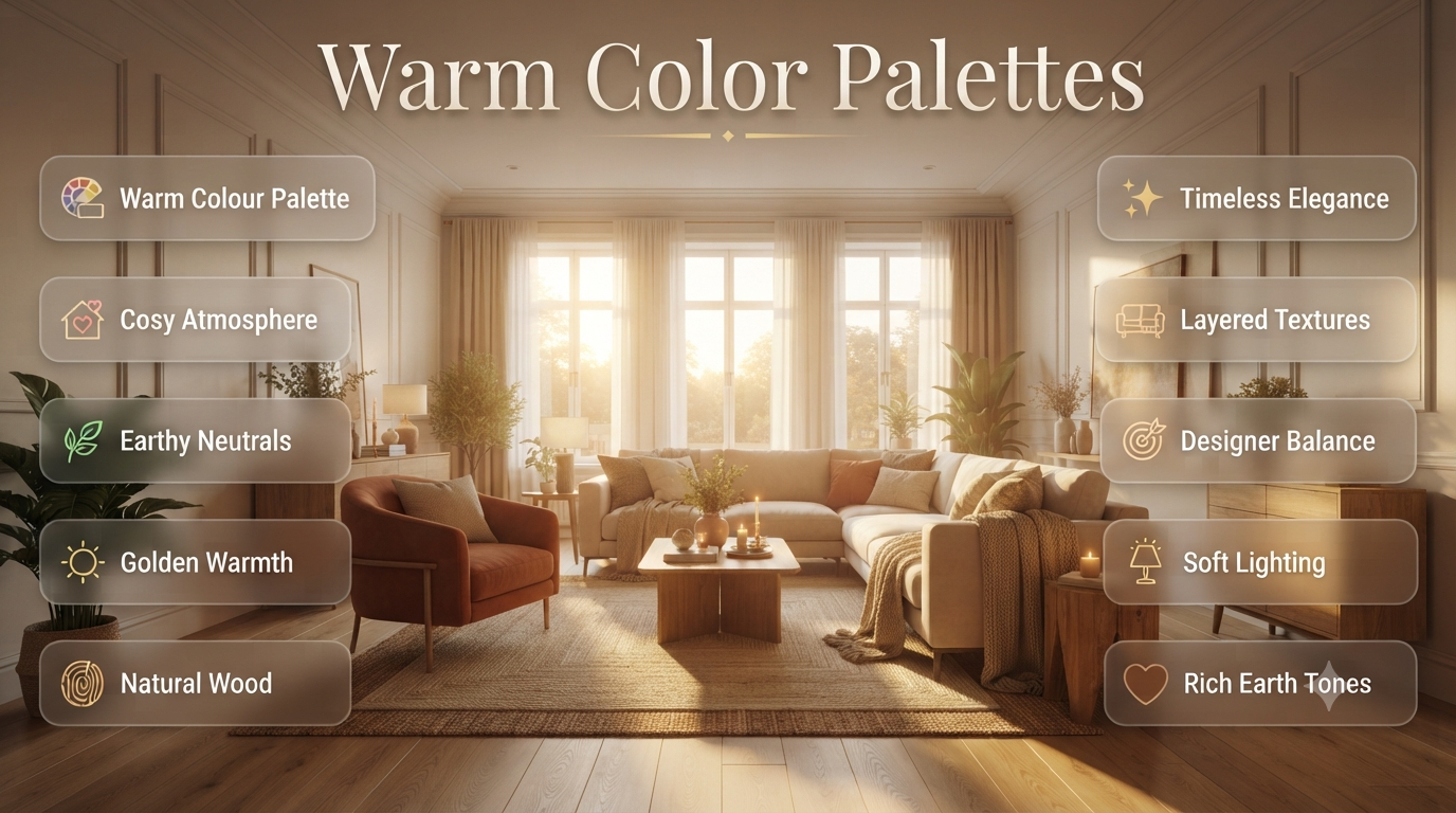 Warm Color Palettes That Make Every Room Look Expensive