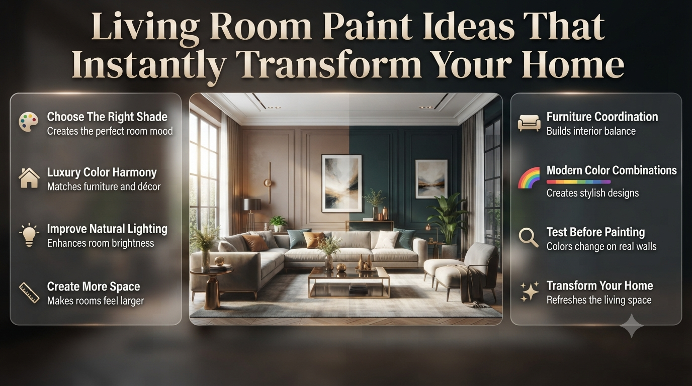 Living Room Paint Ideas That Instantly Transform Your Home