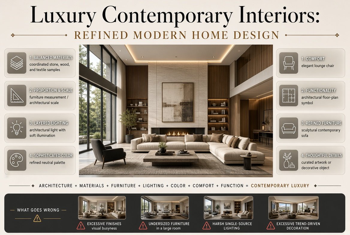 Luxury Contemporary Interiors