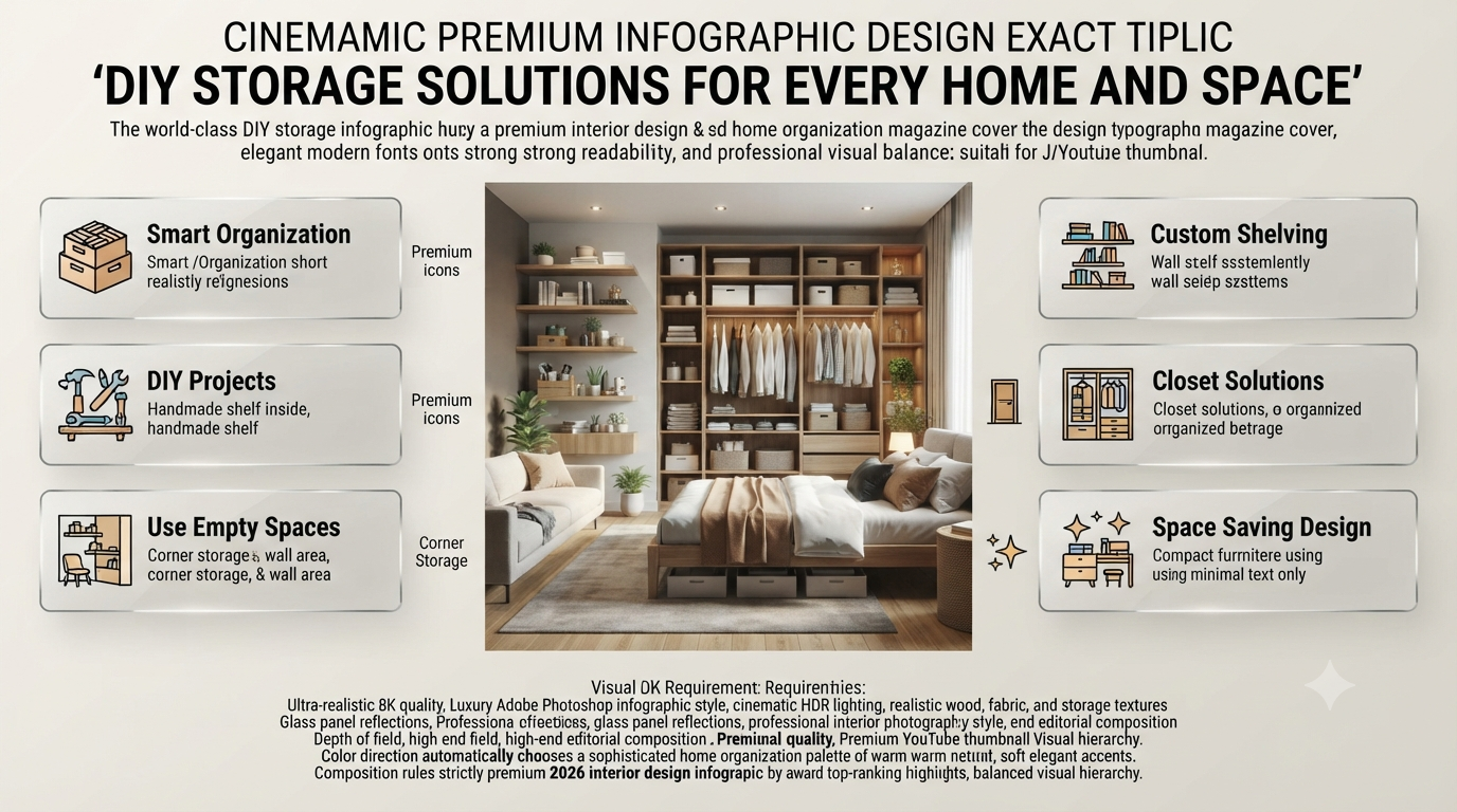 DIY Storage Solutions for Every Home