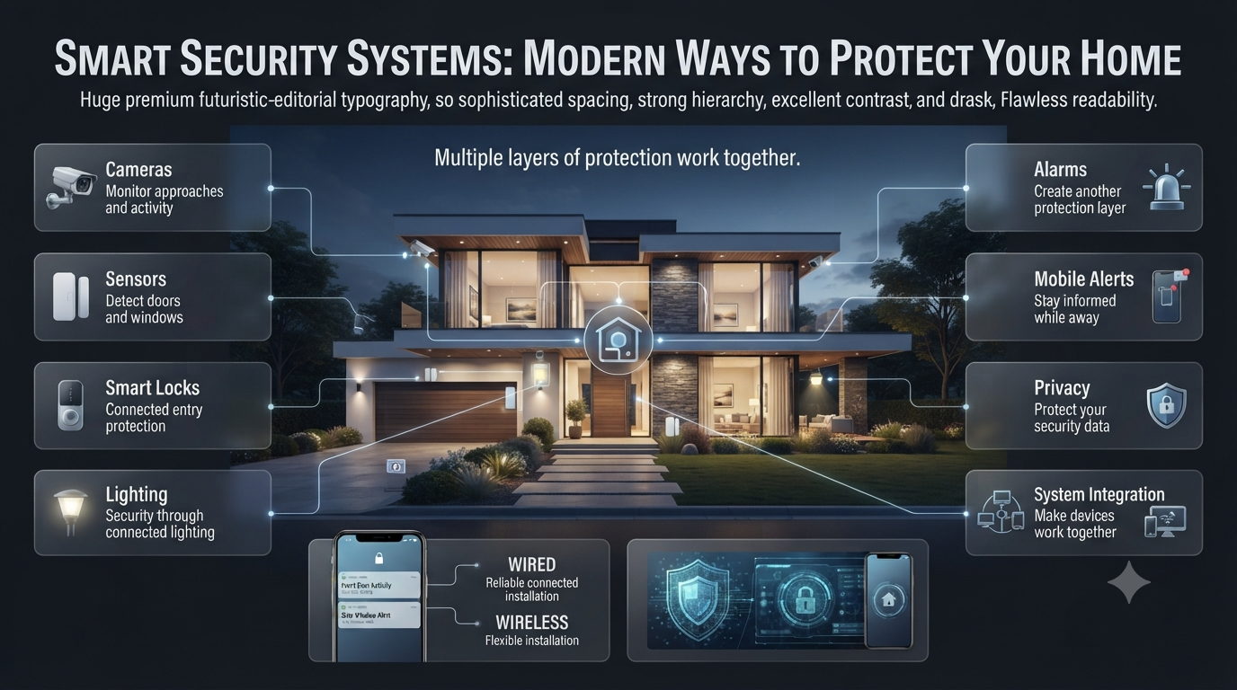 Smart Security Systems: Modern Ways to Protect Your Home