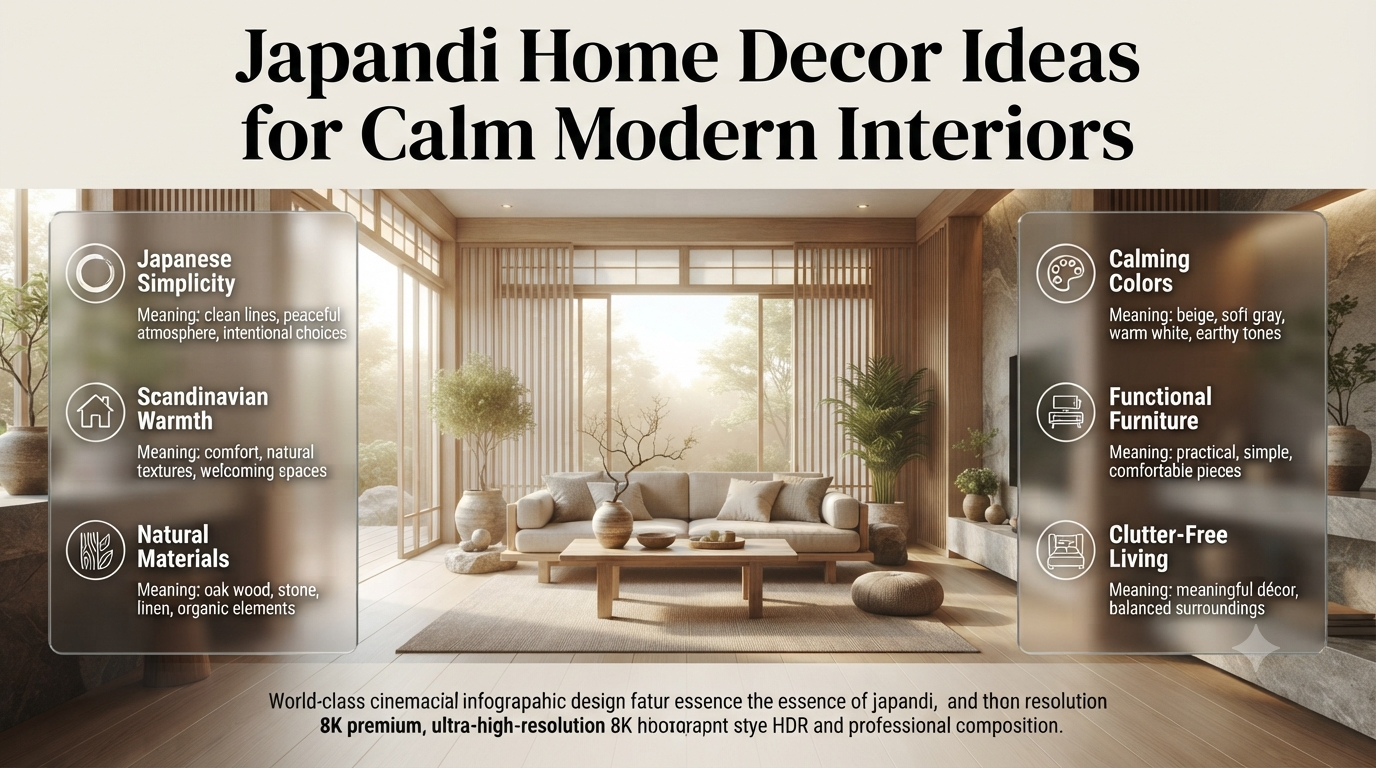 Japandi Home Decor Ideas