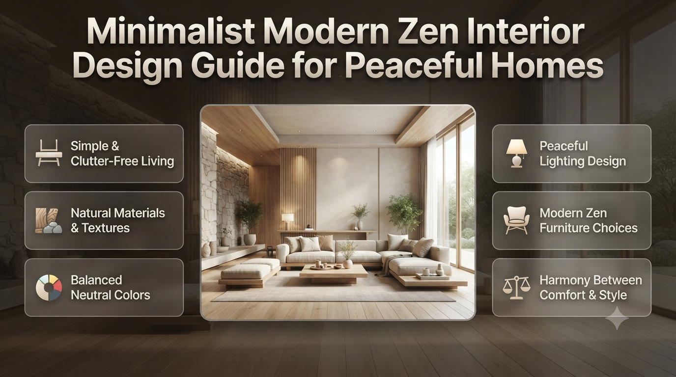 Minimalist Modern Zen Interior Design