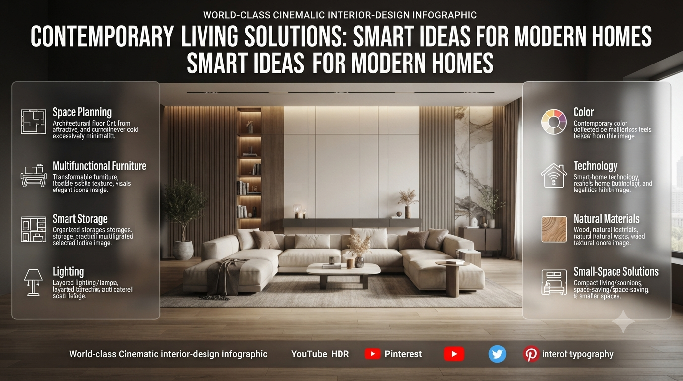 Contemporary Living Solutions: Smart Ideas for Modern Homes