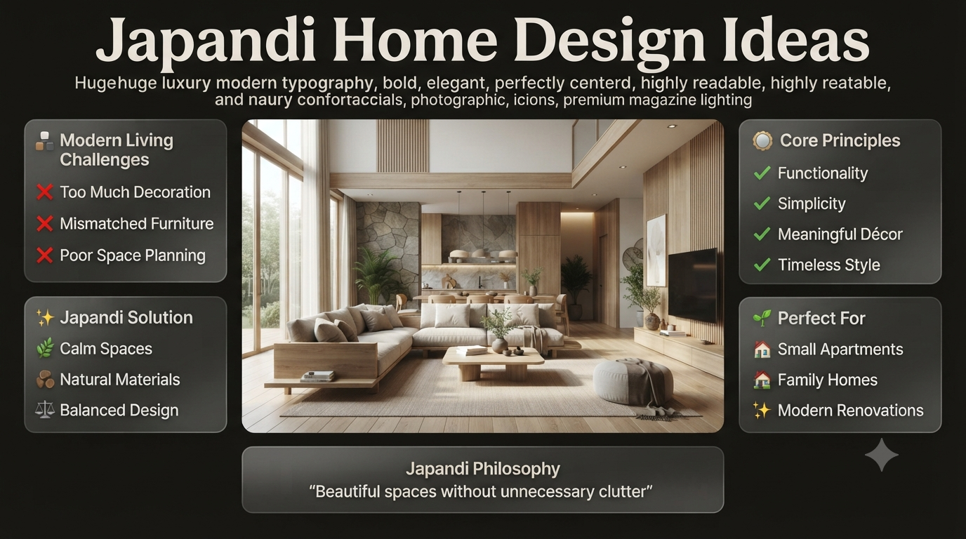 Japandi Home Design Ideas