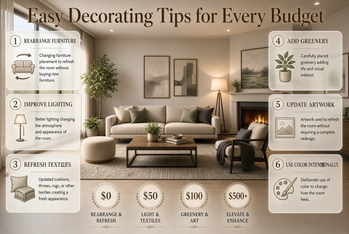 Easy Decorating Tips for Every Budget