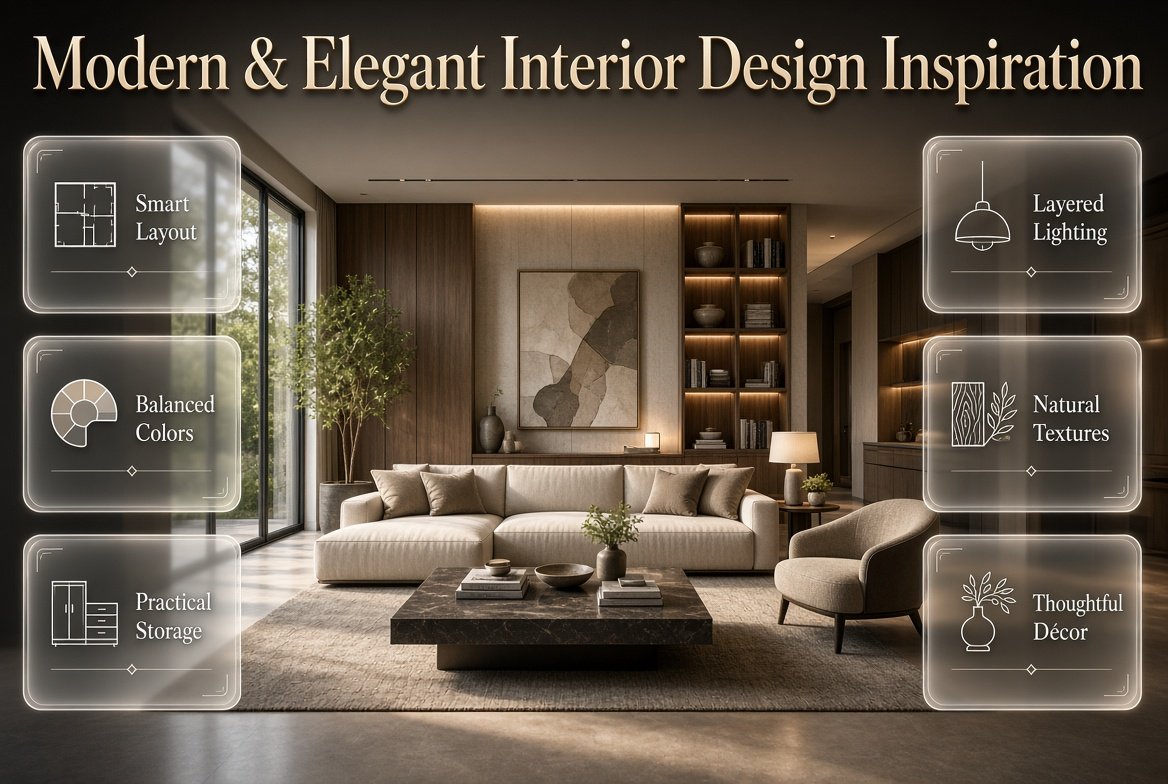 Modern & Elegant Interior Design Inspiration