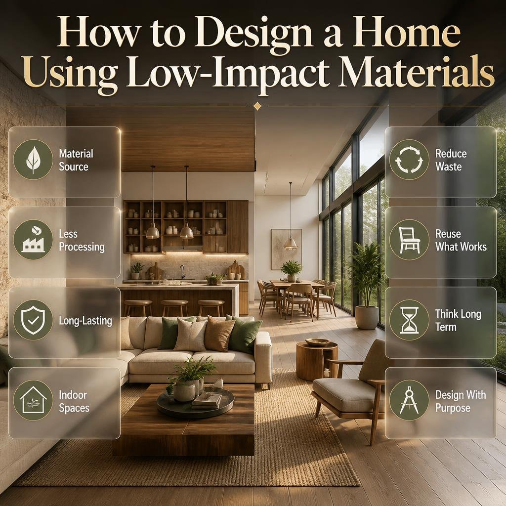How to Design a Home Using Low-Impact Materials