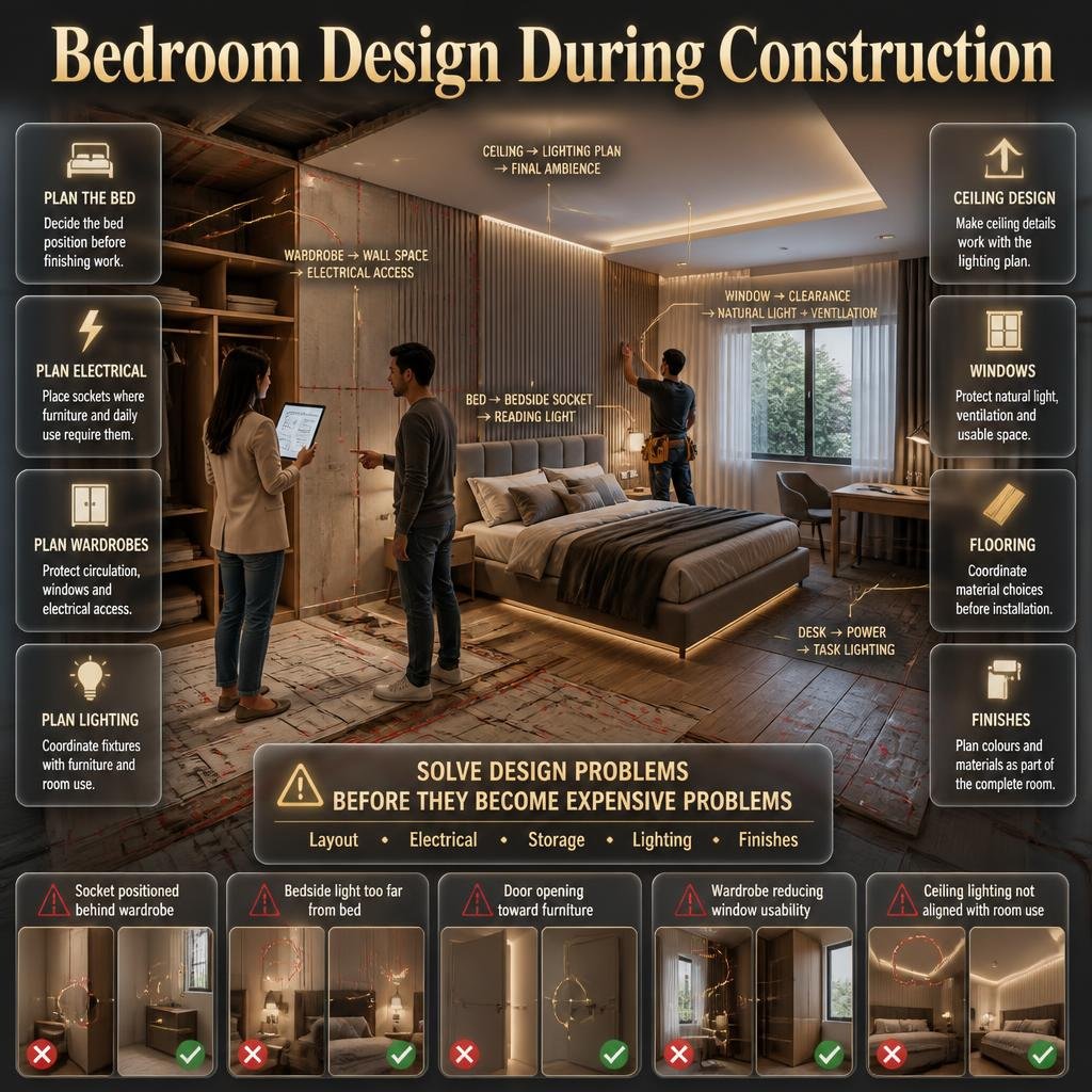 Bedroom Design During Construction