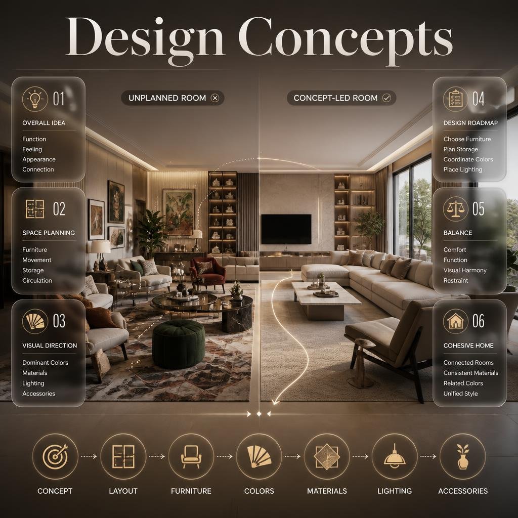 Design Concepts: Expert Principles for Creating Beautiful, Functional and Timeless Interiors