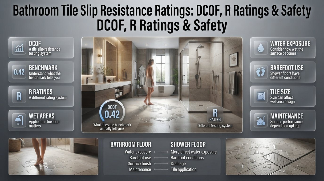 Bathroom Tile Slip Resistance Ratings