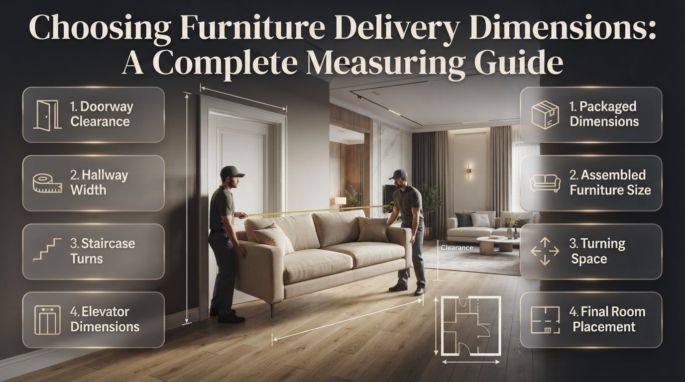 Choosing Furniture Delivery Dimensions