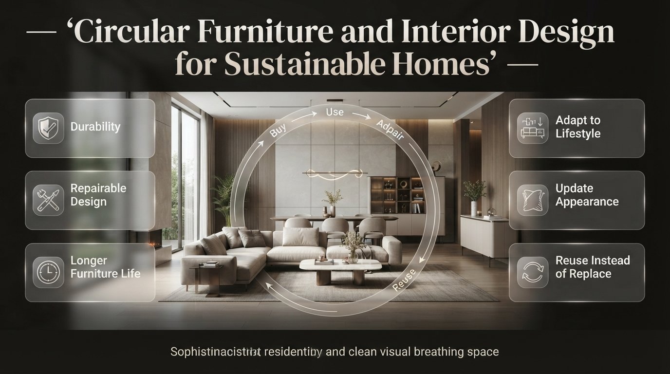 Circular Furniture and Interior Design