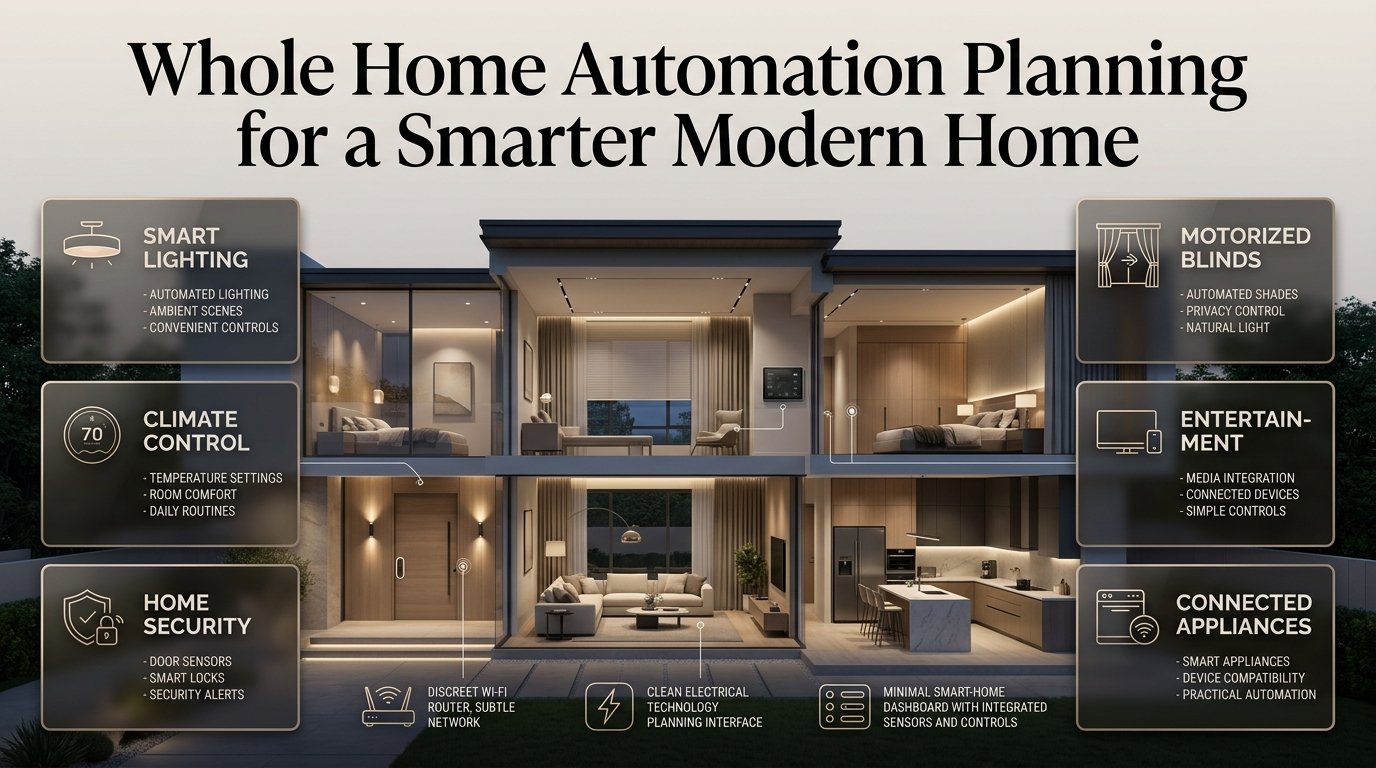 Whole Home Automation Planning