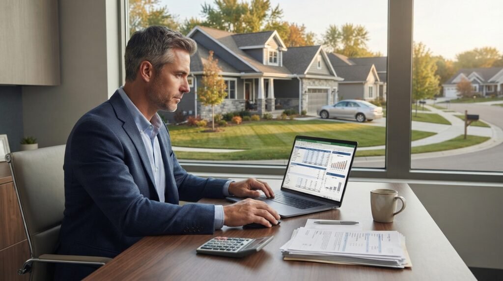 Wisconsin rental property financing with DSCR loan cash flow analysis