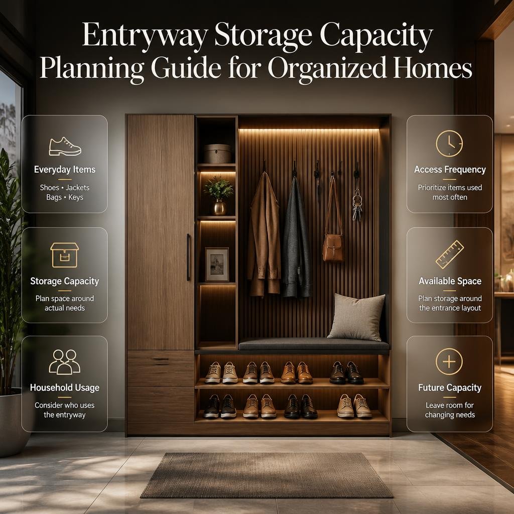 Entryway Storage Capacity Planning